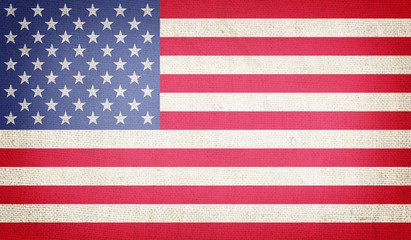 Fototapeta premium Grunge USA Flag