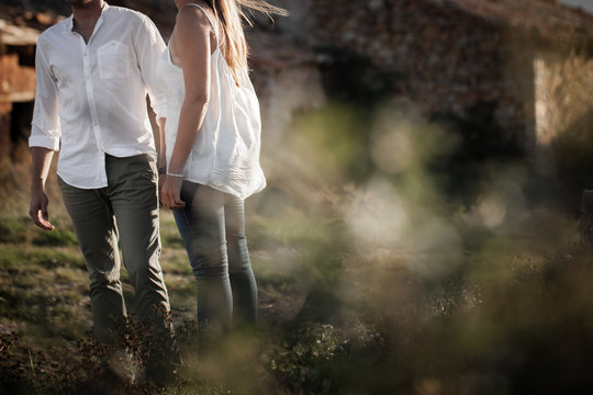Pareja de novios irreconocibles