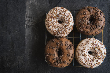 Chocolate donuts