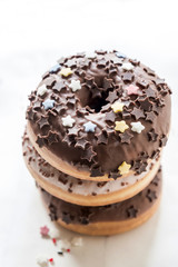 Chocolate donuts