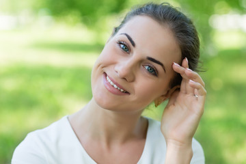 Portrait of a young woman