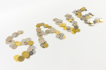 Word Save using Malaysia Coins