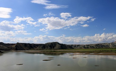 The settlement Nalihan Regional Ankara Turkey, nature reserve, mountains, forests, lakes