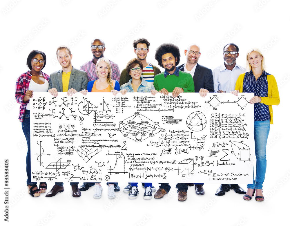 Poster formula mathematics equation mathematical symbol geometry inform
