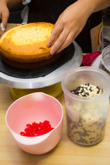 make cake