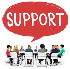 Support Service Help Assistance Guidance Concept