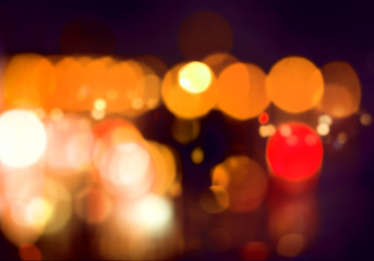 Blurred light