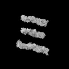 雲形のフォント