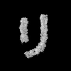 雲形のフォント