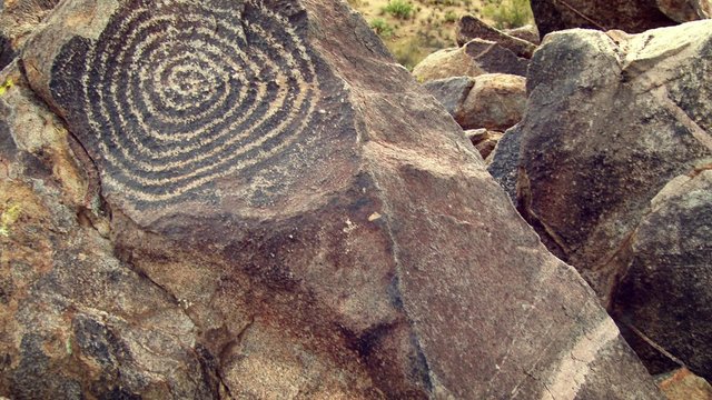 Signal Hill Petroglyphs, Saguaro National Park, pan and tilt, 4K, Ultra HD
