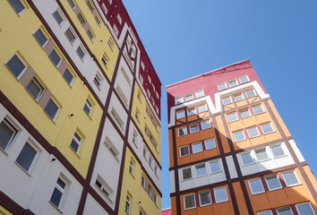 modern apartment house