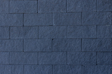 Grey brick block wall background
