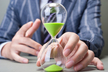 砂時計とビジネス