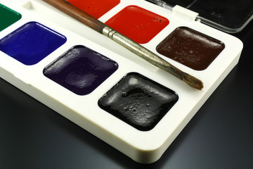 Watercolor paints for drawing