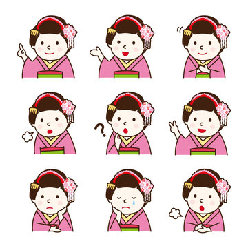 舞妓さん のストック写真 ロイヤリティフリーの画像 ベクター イラスト Adobe Stock