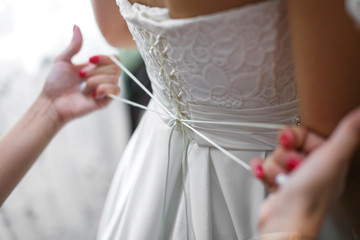 Bustling Wedding Dress
