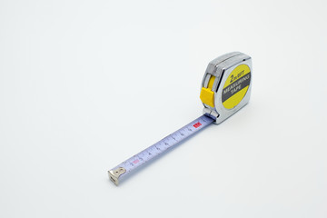 Old scratched measuring tape