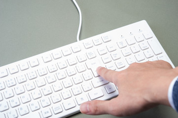 パソコンのキーボード,エンターキー