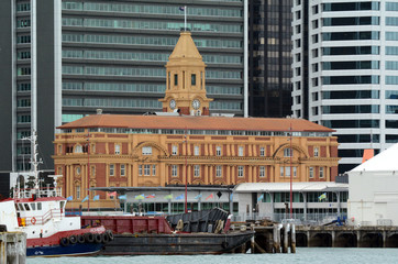 Naklejka premium Auckland Ferry Terminal - New Zealand