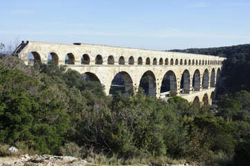 Obraz premium Pont du gard