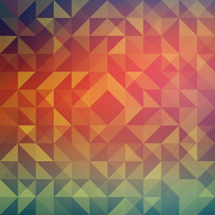 Colorful abstract geometric background