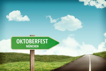 Composite image of oktoberfest munchen