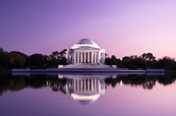 Thomas Jefferson Memorial in Washington DC, USA - obrazy, fototapety, plakaty