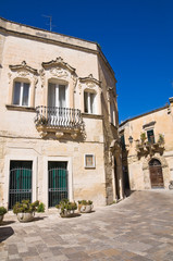 Fototapeta na wymiar Maresca Palace. Lecce. Puglia. Italy.