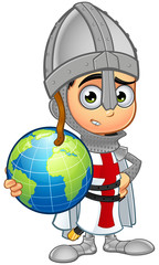 St. George Boy Knight Character