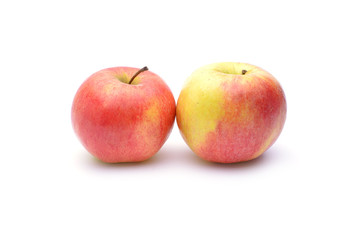 Red apple isolated on white background cutout