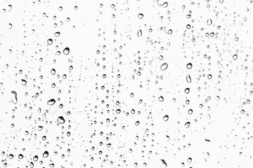 Texture Rain drops on the glass - obrazy, fototapety, plakaty
