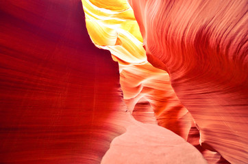 Panele Szklane Podświetlane  Kanion Antylopy, Arizona, Utah, Stany Zjednoczone Ameryki