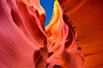 Keuken spatwand met foto Antelope canyon, Arizona, Utah, United states of america © surangaw