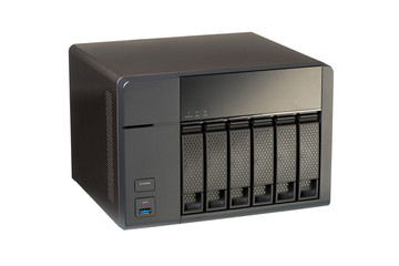 NAS at 6 compartments for HD