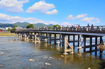 京都　渡月橋