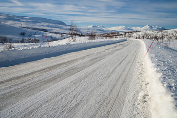 Winterlandschaft in Schweden
