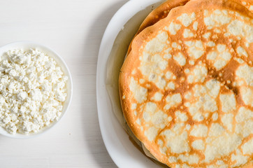 homemade pancakes