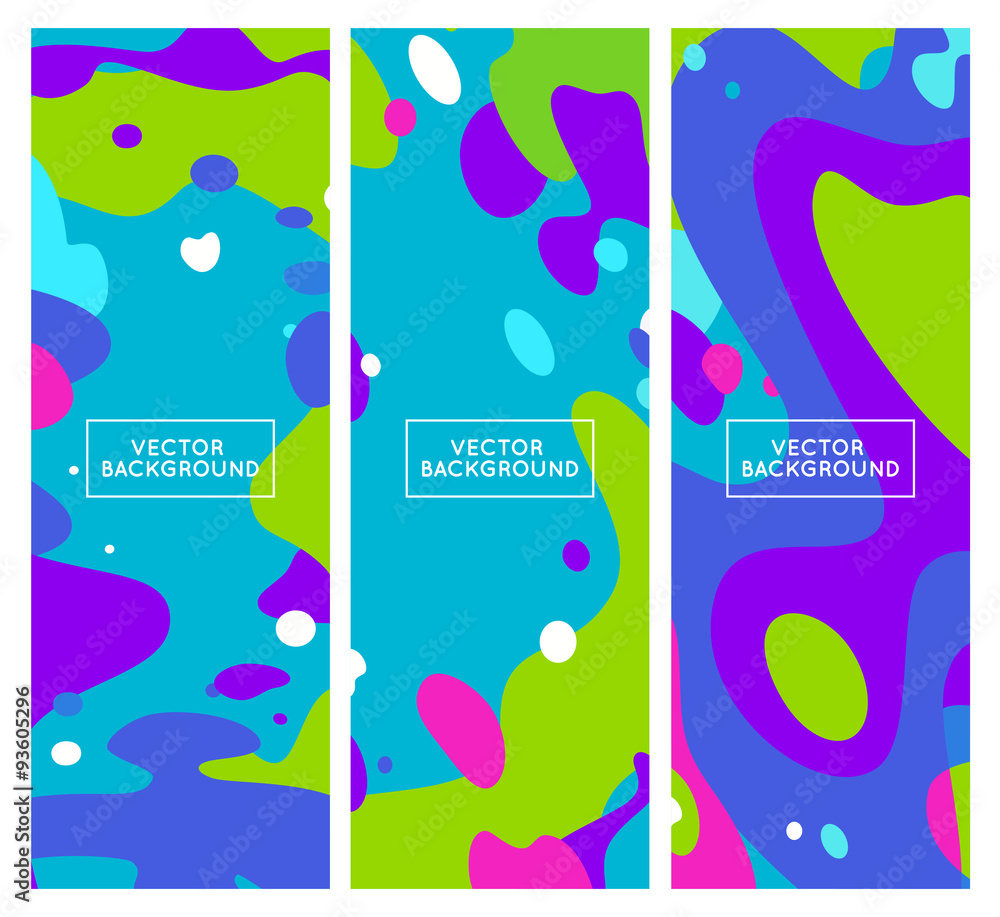 Aufkleber vector decorative abstract backgrounds