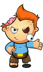 Zombie Boy Character