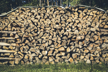 stack of firewood