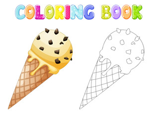 Coloring Ice cream
