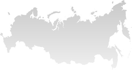 New map of the Russian Federation and Crimea