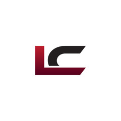 Modern Initial Logo LC