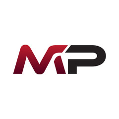 Modern Initial Logo MP