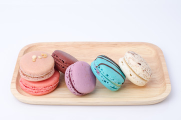 colorful macarons
