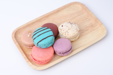 colorful macarons