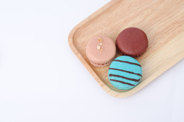 colorful macarons