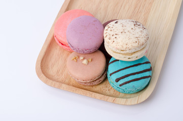 colorful macarons