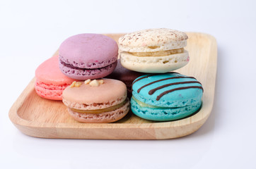 colorful macarons