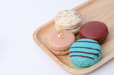 colorful macarons